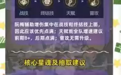 梅搭配什么阵容，梅带一技能还是二技能