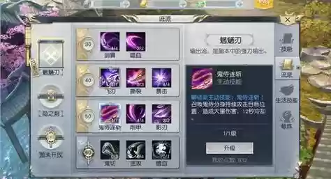 镇魔曲影刹生活技能搭配，镇魔曲影刹技能2020版本插图1