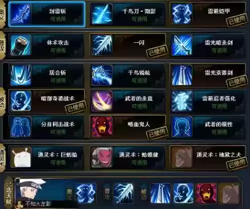 火影忍者ol雷主搭配攻略,火影忍者ol雷主技能选择插图 火影忍者ol雷主搭配攻略,火影忍者ol雷主技能选择插图