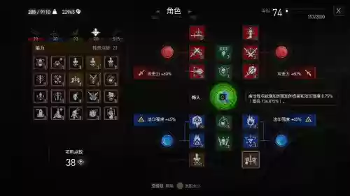 巫师3全部技能点，巫师三技能点一共多少插图1