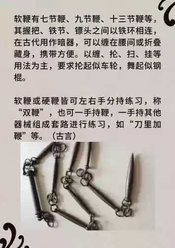武器鞭子的名称，武器鞭子的名称有哪些插图