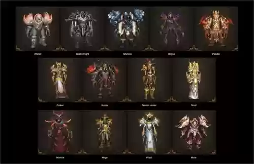 魔兽世界哪个职业的装备好看，魔兽世界最好的装备有哪些插图