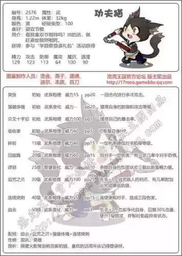 洛克王国武斗酷猫的技能搭配，洛克王国武斗酷猫打boss技能配置插图1