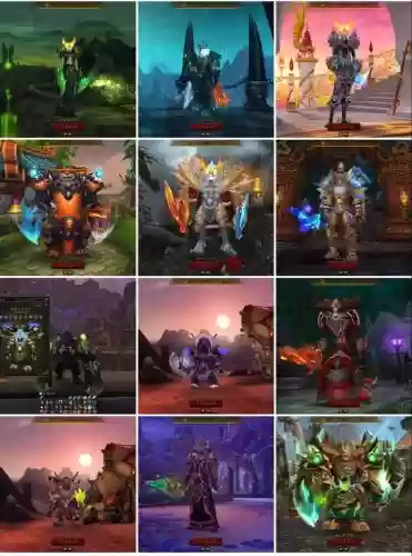 魔兽世界哪个职业的装备好看，魔兽世界最好的装备有哪些插图1
