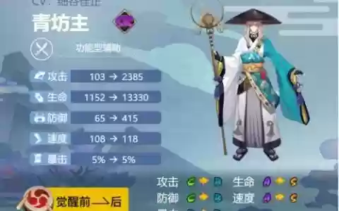 青坊主搭配阵容，青坊主打法