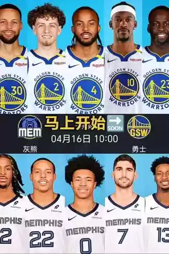 灰熊打勇士首发阵容搭配，灰熊勇士常规赛视频插图