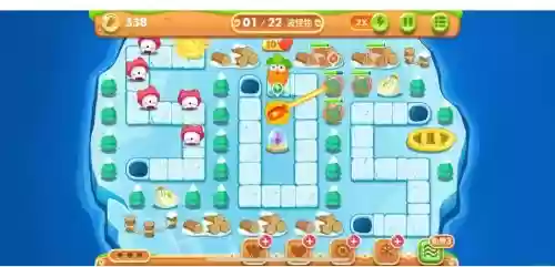 保卫萝卜2完美攻略1，保卫萝卜2攻略 图解法插图