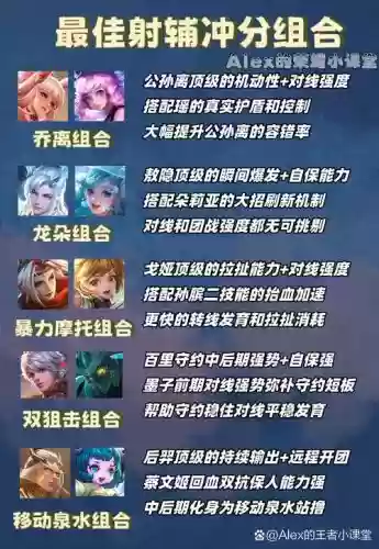 王者20星双射手阵容搭配，王者荣耀 双射手插图