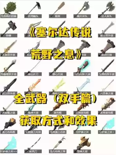 塞尔达传说巨像武器,塞尔达传说巨像武器怎么升级插图1 塞尔达传说巨像武器,塞尔达传说巨像武器怎么升级插图1