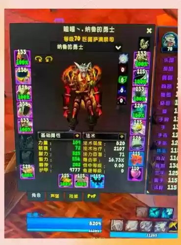魔兽奶妈毕业装备，魔兽世界奶妈要什么属性的装备插图