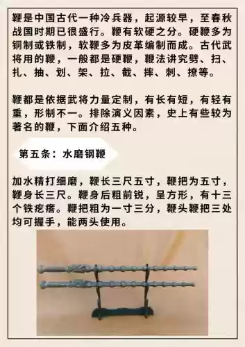 武器鞭子的名称，武器鞭子的名称有哪些插图1