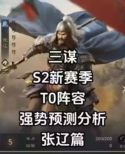 张辽贾诩搭配谁阵容，张辽贾诩搭配谁阵容最强插图