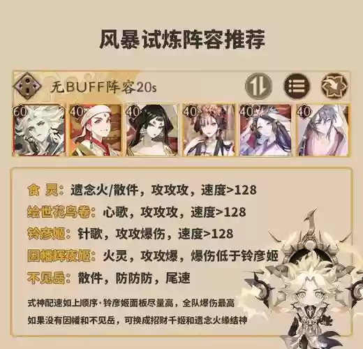 式神阵容搭配，2021式神阵容插图1