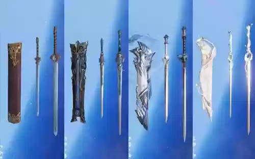 天涯明月刀武器模型，天涯明月刀游戏武器图片插图
