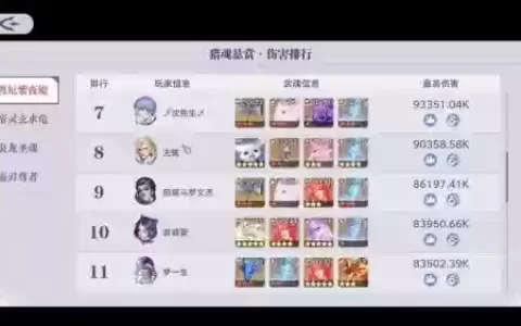 邪月阵容悬赏最新搭配图，邪月打悬赏阵容