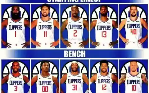 0910赛季快船阵容搭配，0910赛季快船阵容搭配最新