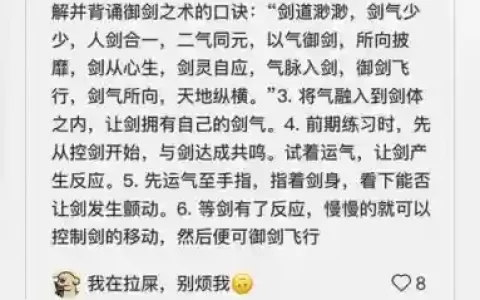 剑飞哪些技能，剑飞是什么技能