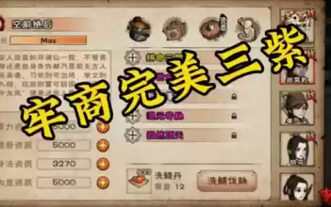 老紫30连阵容搭配，老紫汉阵容