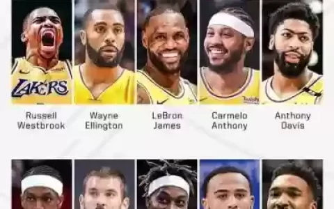 二千年的湖人队阵容搭配，2021至2022赛季湖人队阵容