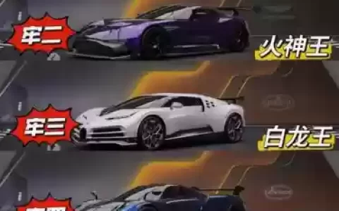 极速争霸最强阵容搭配，极速争霸赛车