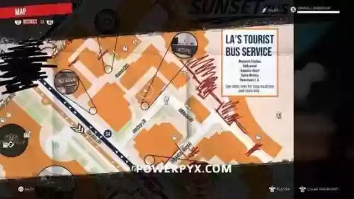 死亡岛贫民窟武器店位置，死亡岛城市武器店地图插图