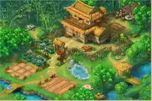 梦幻西游手游豪华庭院设计,梦幻西游手游典雅庭院摆放插图1 梦幻西游手游豪华庭院设计,梦幻西游手游典雅庭院摆放插图1